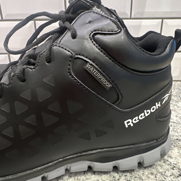 Reebok Sublite Cushion Mid Cut RB4144  Shoes Men\'s Work-boots‎ 11.5 Wide Black main image 10
